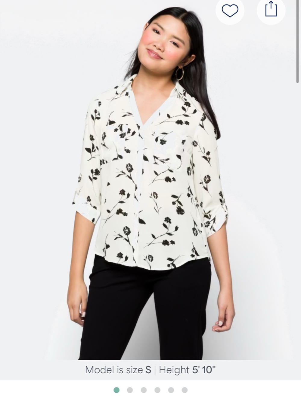 NWT Button-Down Blouse